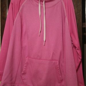 Pink hoodie